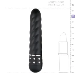Zwarte mini vibrator