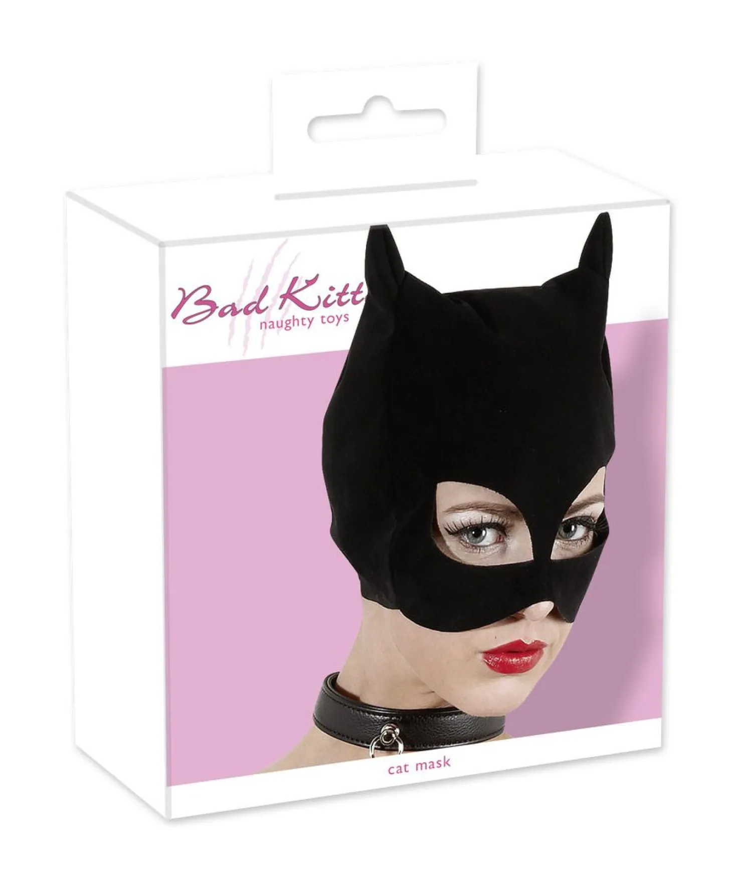 Zwart Kattenmasker